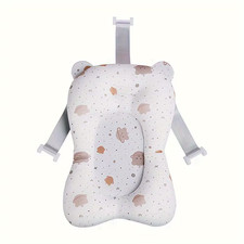 Foldable Silicone Baby Bathtub Non Slip w/ Real Time Temperature Sensor