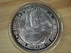 1988 50th Birthday of Superman! Man of Steel 1 oz .999 Fine Silver Round Medal