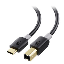 USB B to USB C Cable - 3.3Ft, USBC to USBB Cable, MIDI to USBC Cord, Compatible