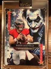 2025 Wild Card Jokers Wild Baker Mayfield 1/1 Scoped Tampa Bay Buccaneers