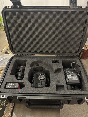 Canon EOS C100 Cinema Camera Kit w/ 24-105mm L Lens + 2 Batteries + SKB Case
