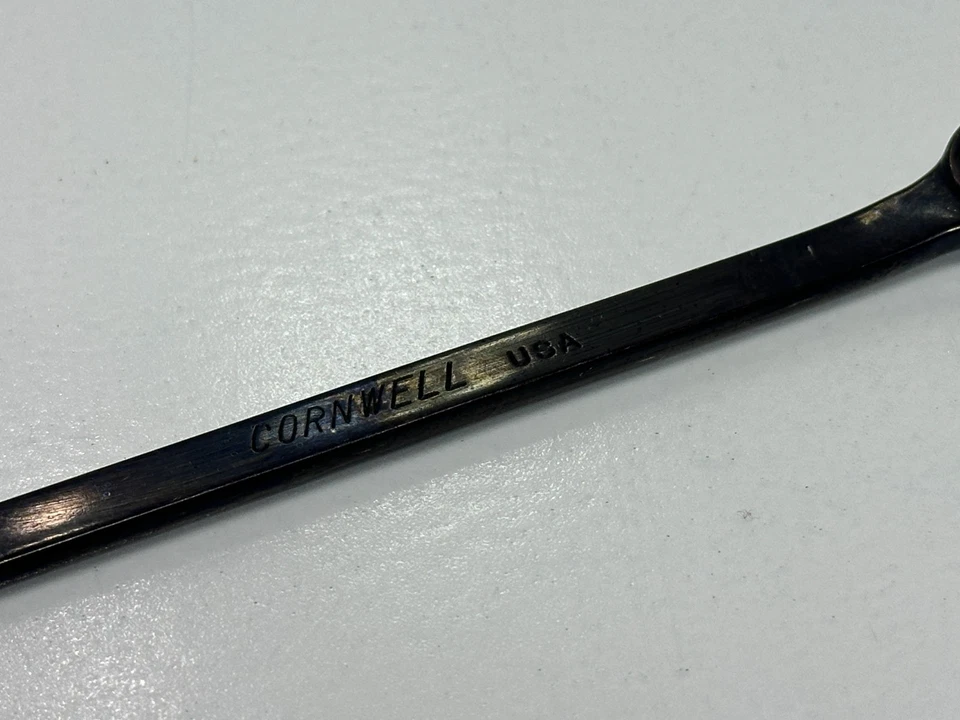 Cornwell USA CWB1414 SAE 7/16" Black Oxide Industrial Finish Combination Wrench - Image 3 of 4