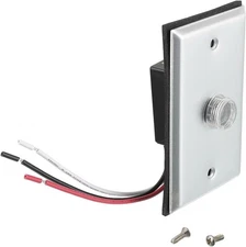 Photocell Sensor for Outdoor Lights,120V-277V AC Dusk to Dawn Light Silver 