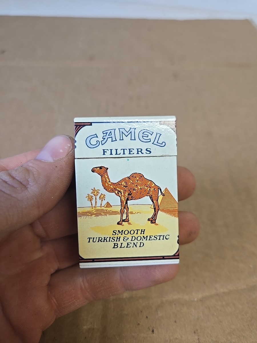 are camel cigarettes good Vintage Turkish Blend 100 Cigarette Tin Camel Cigarettes - Trending Varieties