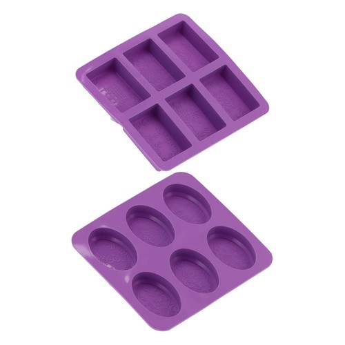 6-Grid Originality Pattern Mold Silicone Hand Made Soap Cake Mold for HomeBakery - Picture 5 of 18