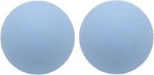 Hard Lacrosse Ball Massage Therapy. Firm Trigger Point Massager Blue 