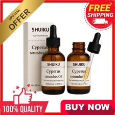 Cyperus Rotundus Oil for Hair Removal 2 PACKS   100 Pure Natural Cyprus Oil
