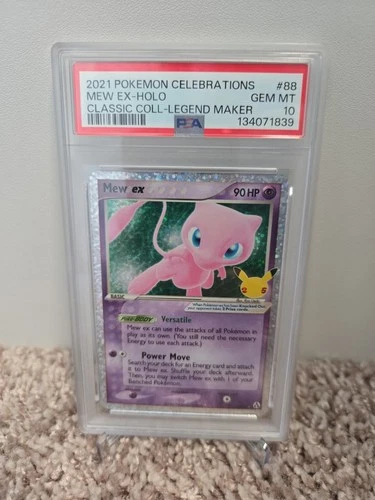 PSA 10 Mew Ex Celebrations Classic #88