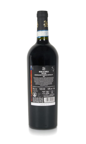 Brumale - Vino Rosso Nero D'Avola Sicilia DOC - Bottiglia Da 750 Ml - Foto 5 di 6