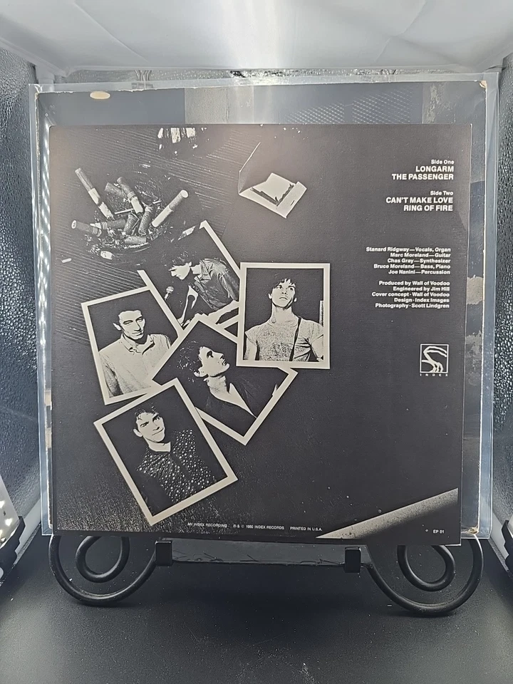 1980 Wall Of Voodoo single EP + Insert EP-01 VG+/VG Foto 3 de 4