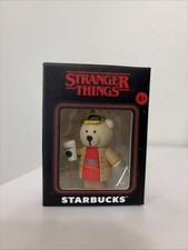 DUSTIN BEARISTA TOPPER STRANGER THINGS STARBUCKS LATINA COLLAB COLLECTOR