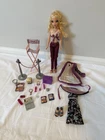 My Scene Goes Hollywood Barbie Mattel Vintage 2005 Doll And Some Accessories