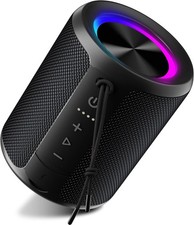 Portable Bluetooth Speaker IPX7 Waterproof 20W Stereo 15H RGB for Outdoor
