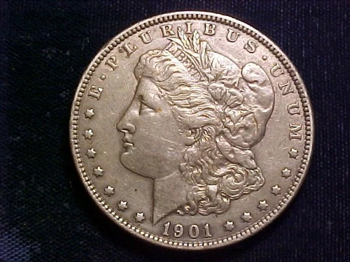 1901 Morgan Dollar, Extremely Fine details, minor defects