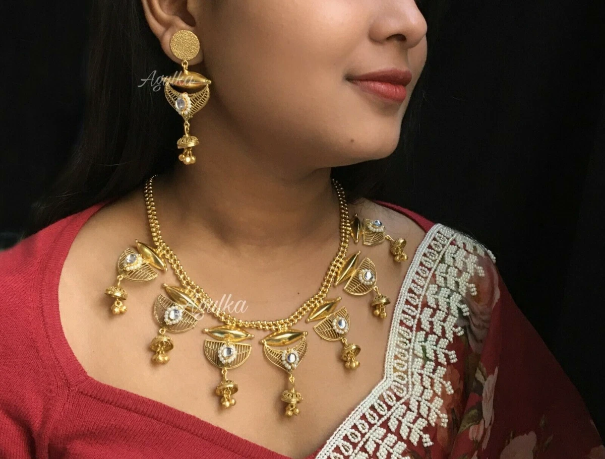 Kundan store set ebay