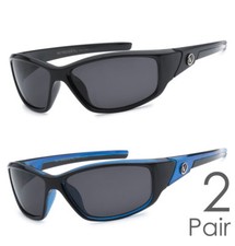 2 PAIR COMBO Nitrogen Polarized Sunglasses Golf Running Fishing Glasses NT03