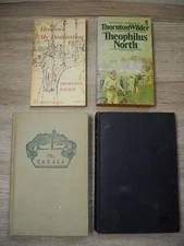 THORNTON WILDER Vintage Book Set Lot Cabala Ides of March 1stHC Heaven North Old