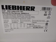 4 Stück Glasregale und Thermostat von LIEBHERR Comfort 2221-21A/001 Kühlschrank