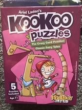 Ariel Laden's KooKoo Puzzles Crazy Card Puzzle Classic Fairy Tales Christmas