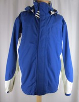 Lands' End Men's Blue Ivory Parka Removable Liner Hood Size Xl X-large 46 48 Lands' End Men's Blue Ivory Parka Removable Liner Hood Size Xl X-large 46 48