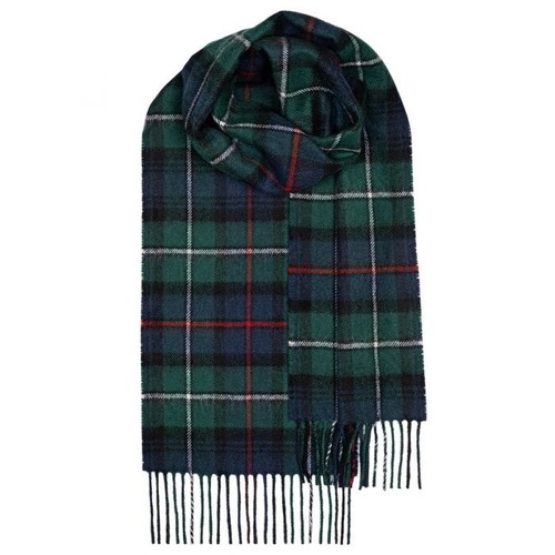 100% Lambswool Tartan Scarf by Lochcarron | Mackenzie | Made in Scotland - Picture 1 of 9