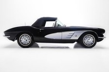 1961 Chevrolet Corvette Tripple Black Poster 24 X 36 Inch Sweet