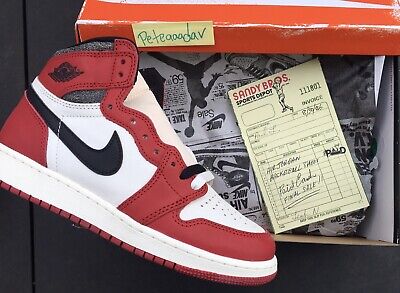 Nike Air Jordan 1 High OG Chicago Lost and Found GS size 5.5 Nike Air Jordan 1 High OG Chicago Lost and Found GS size 5.5