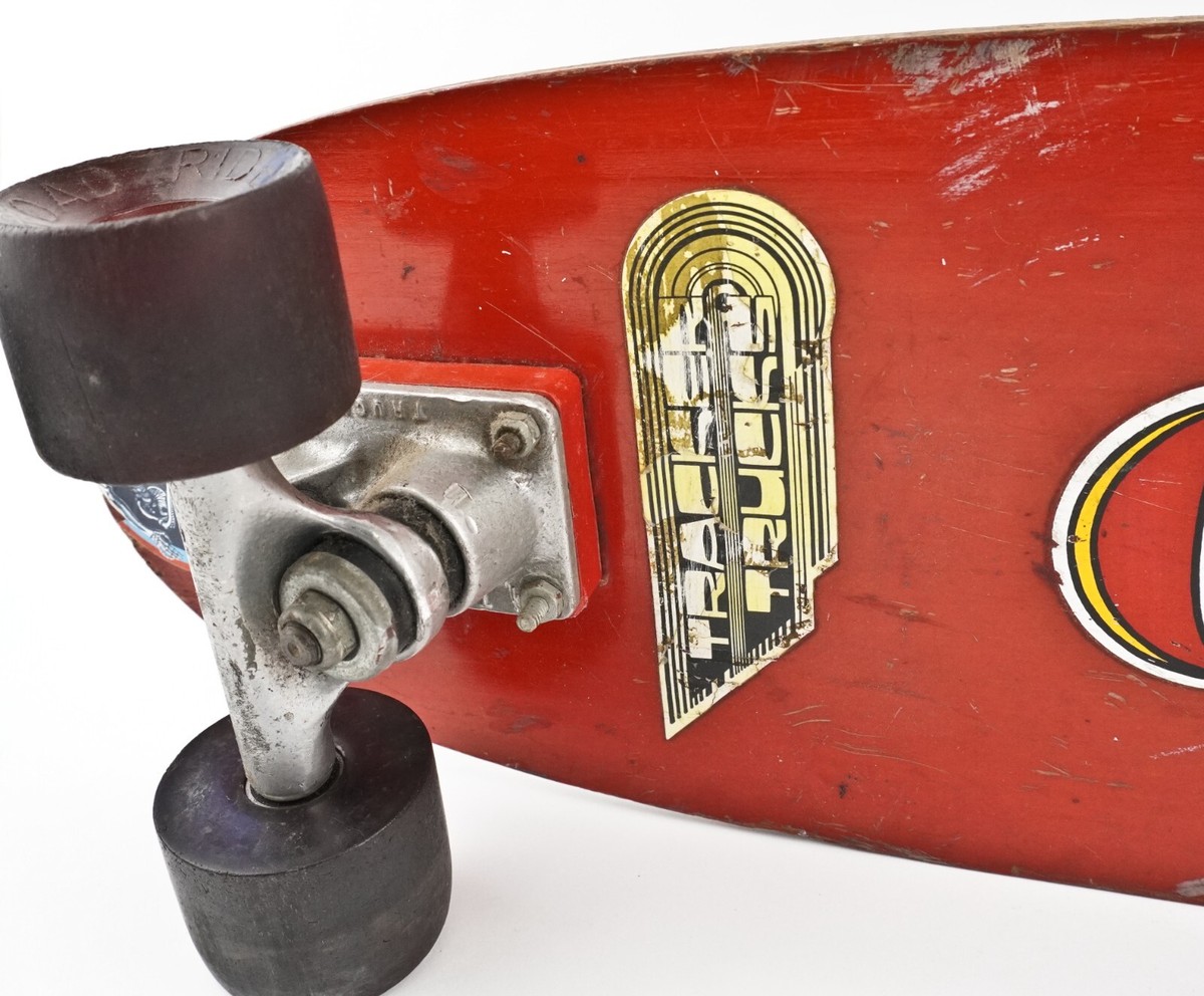 Vintage 1970s G&S FibreFlex TeamRider Wood Skate Skateboard