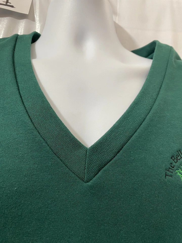 Colete Cross Creek Masculino Decote V Verde Tamanho XL Fabricado nos EUA Bell Atlantic Classic - Imagem 4 de 4