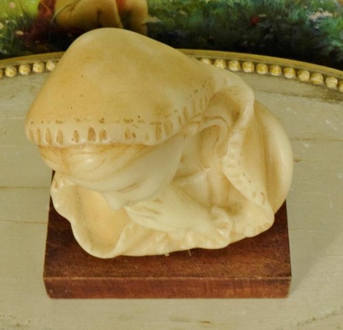 Sublime Antique French Religious Wax Bust / Statue Virgin Mary, The Madonna - Picture 11 of 14