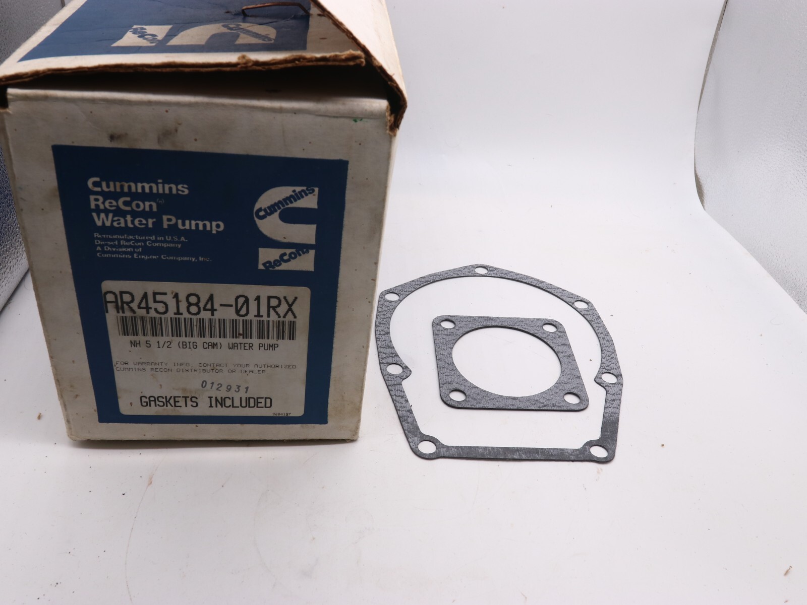 Cummins 4945184-01RX ReCon Water Pump w/ Gaskets – Genuine OEM Replacement