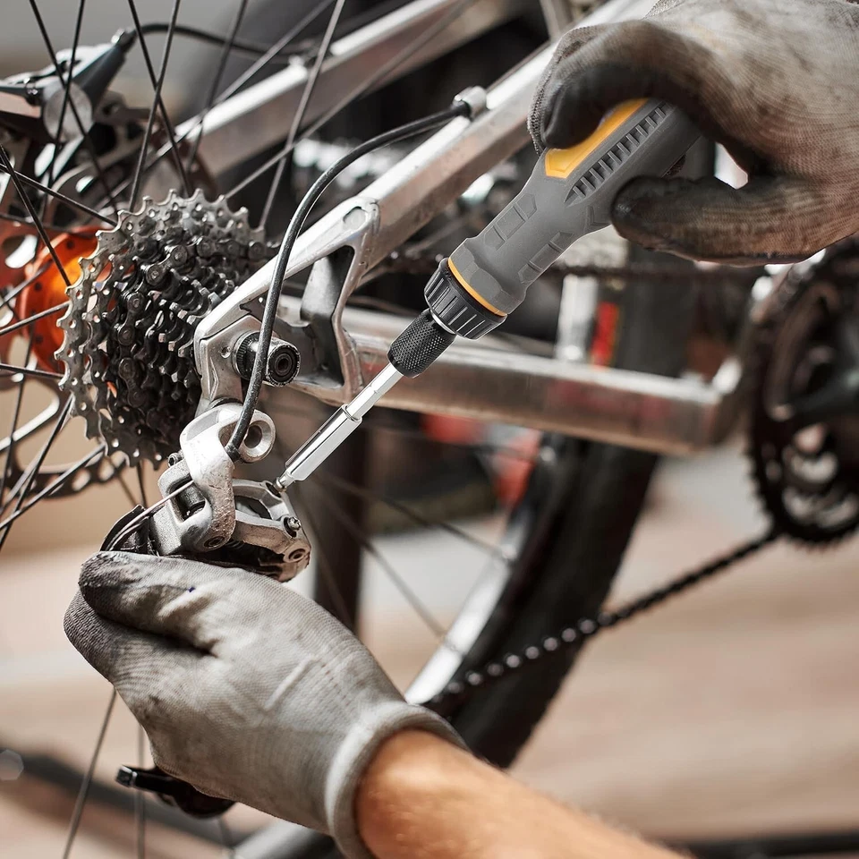 Durable 63PC Magnetic Screwdriver Set with Ergonomic Handle & Flexible Extension - Image 4 of 4