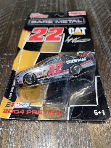 2004 Preview Racing Champions BARE METAL 1:64 Scott Wimmer #22 CAT Dodge - Picture 2 of 5