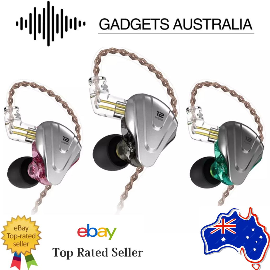 KZ ZSX Terminator Metal Headset 5BA+1DD Hybrid 12 drivers HIFI