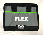 (1) FLEX 24V Brushless Tool Bag 12”x 9”x 9” Medium Tool Bag Only (New From Kit)