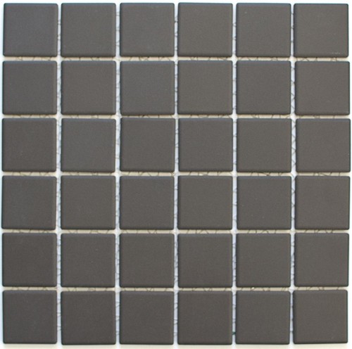 Mosaïque effet pierre CAVE ARGENT 7x7 - plaque de 30x30 cm - 1cm épaisseur