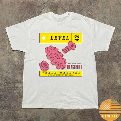 Level 42 World Machine' 40th Anniversary Tour T SHIRT Full Size S-5XL ET868