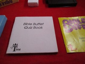 Bible Buffet (Nintendo Entertainment System, 1993) NES COMPLETE w/ Box manual