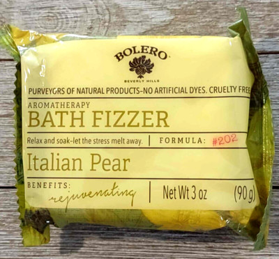 BOLERO BEVERLY HILLS Italian Pear Bath Fizzer