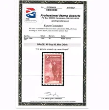 EXCEPTIONAL GENUINE SCOTT #1064 MINT PRISTINE OG NH PSE CERT GRADED XF-SUPERB-95