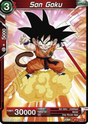 NM-Mint DBS:M Son Goku - BT25-010 - C Legend of the Dragon