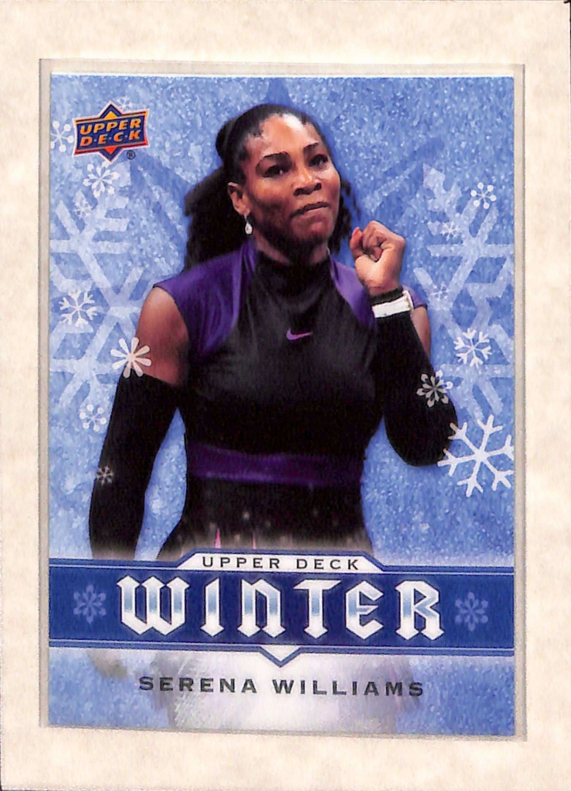 2017 Upper Deck Winter #W8 Serena Williams Promo NM