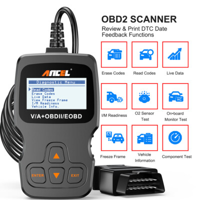 Ancel AD310 Engine Diagnostic Scan Tool Car Code Reader OBD2 Scanner Automotive