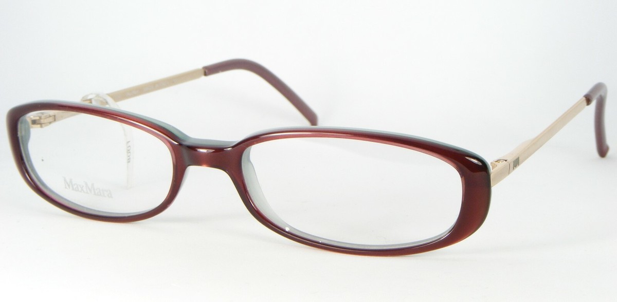 NEW MaxMara MM196 646 BURGUNDY /OTHER EYEGLASSES GLASSES 