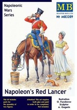 MB Ltd 1/32 Napoleon's Red Lancer Napoleonic Wars Series Model Kit MB3209