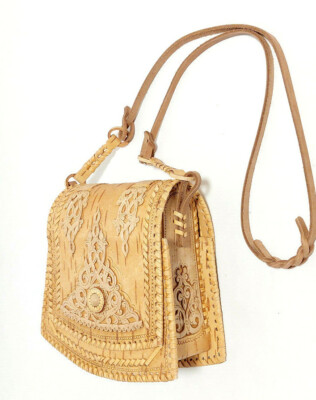 Wooden Birch Bark Women's Bag Shoulder Handbag Crossbody Handmade