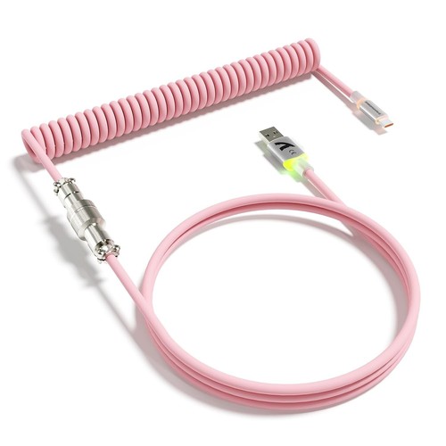 ATTACK SHARK C01 Ultra Custom Coiled USB C to A Cable for Mechanical Keyboard - Picture 29 of 31