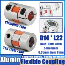 Flexible Plum Coupling Shaft Coupler 3 4 5 6 7 8 mm CNC Stepper Motor 3D Printer