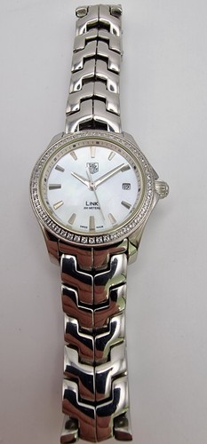 Tag Heuer Link 200 Meters Lady's Bracelet Watch with Diamond Bezel in Tag Box. - Picture 4 of 15