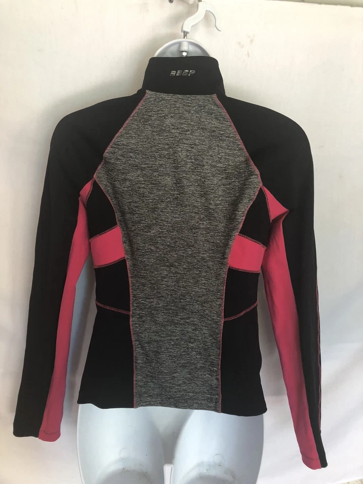 Chándal Bebe Sport 2 piezas mezcla de nailon cremallera completa chaqueta S y pantalón gris S (26x30) Foto 3 de 4